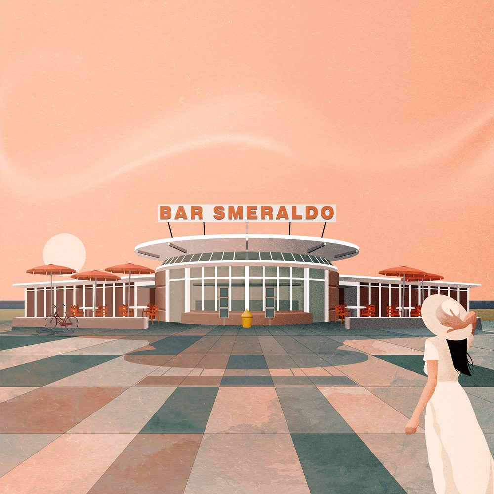 Bar Smeraldo, stampa di Paolo Metaldi