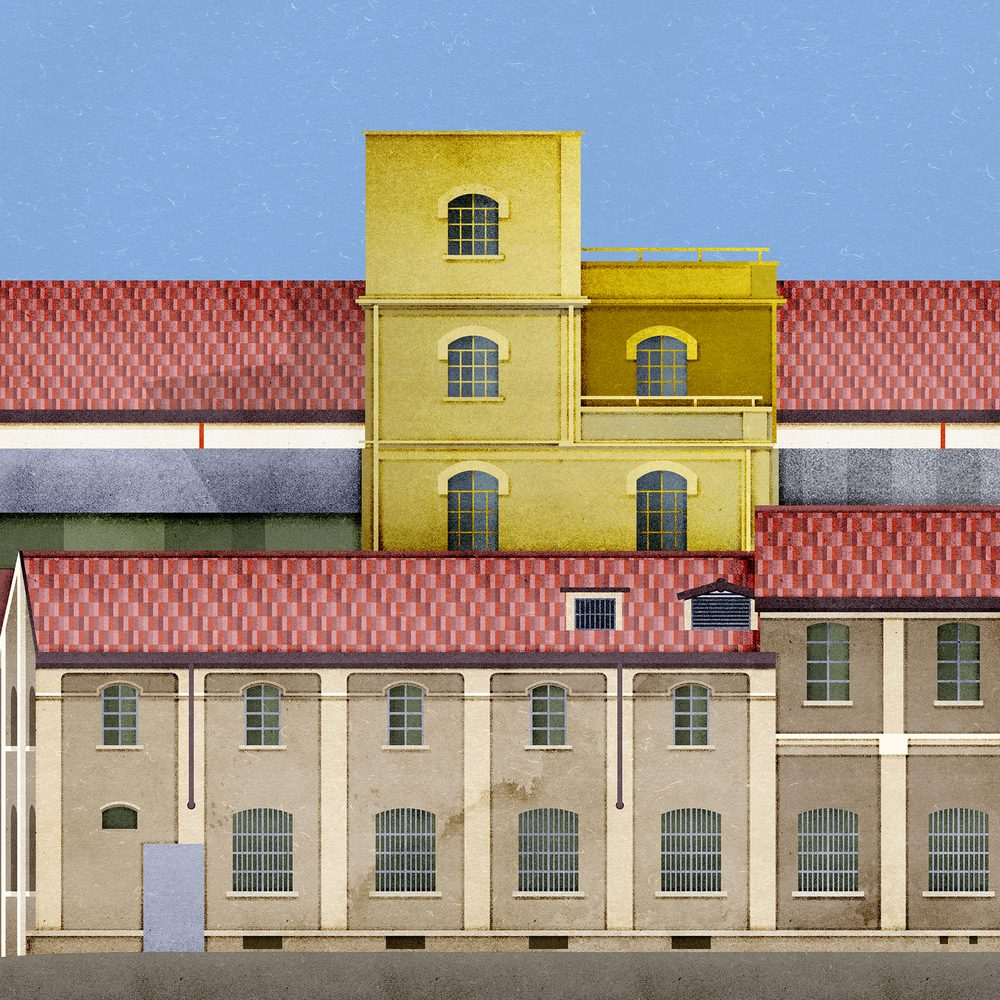 Fondazione Prada, stampa di Paolo Metaldi