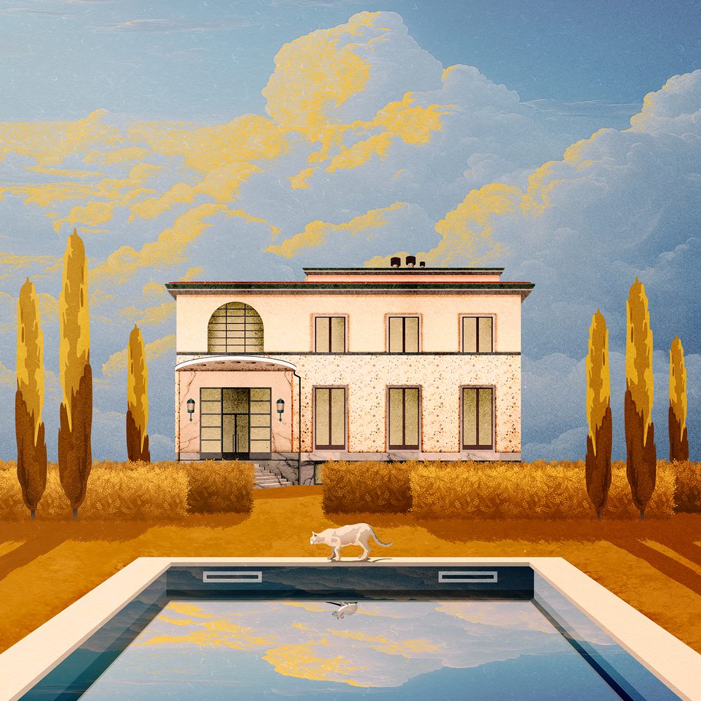Riflessi, stampa di Paolo Metaldi