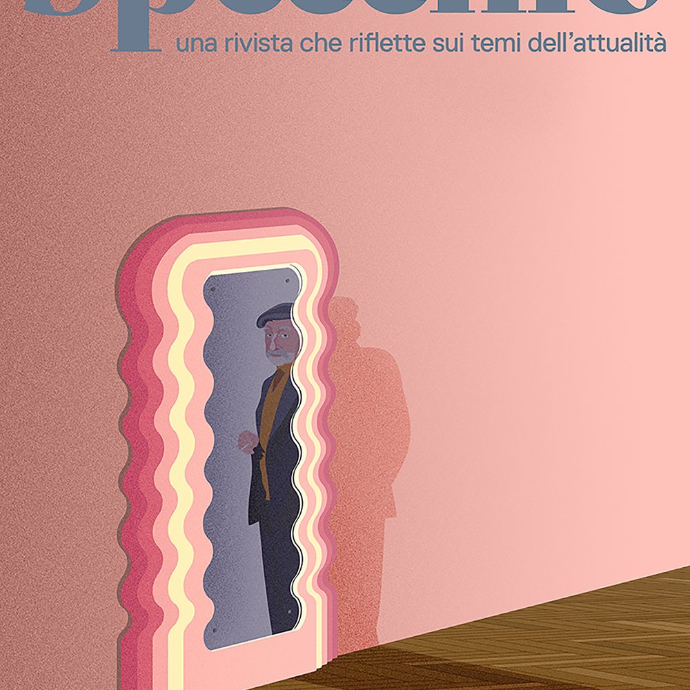 Specchio, stampa di Paolo Metaldi