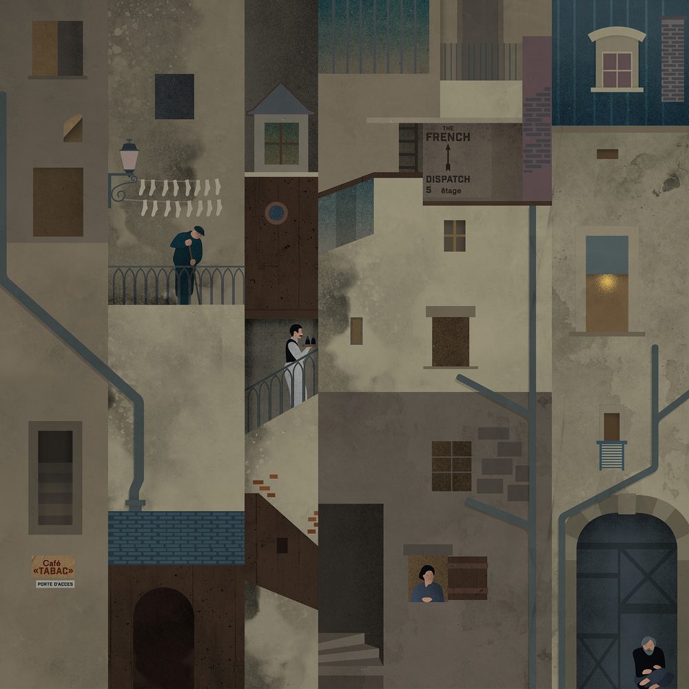 The French Dispatch 02, stampa di Paolo Metaldi