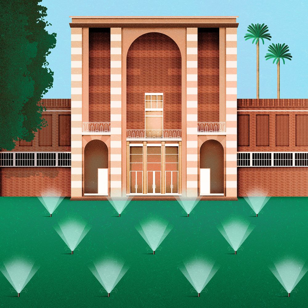 Triennale, stampa di Paolo Metaldi